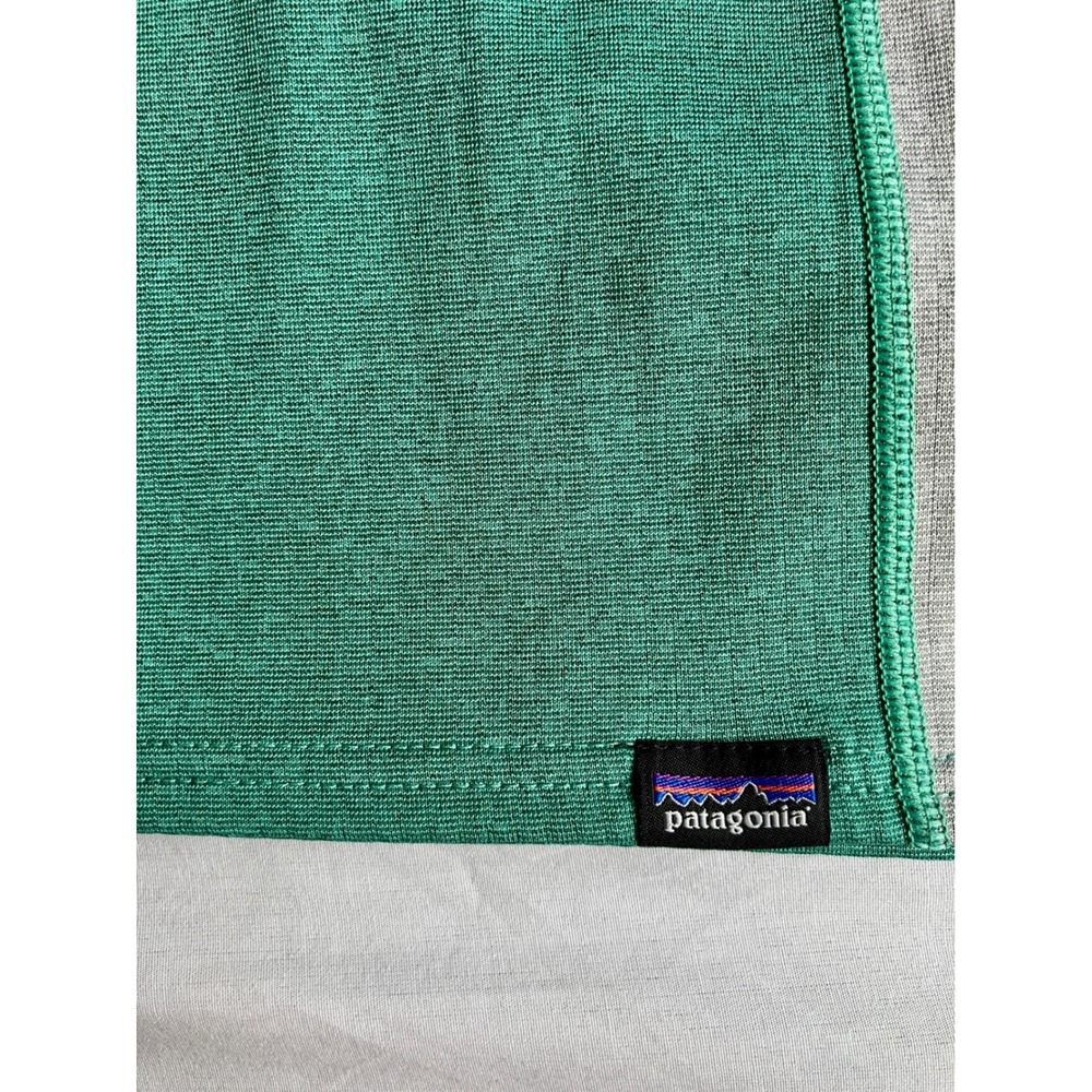 Patagonia Midweight Capilene Baselayer Long Sleeve Top Green XS Women - Picture 3 of 7